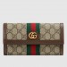 Gucci Ophidia GG Continental Wallet