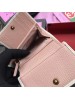 Gucci White Leather Wallet With Bow