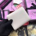 Gucci White Leather Wallet With Bow