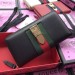 Gucci Sylvie Zip Around Wallet In Black Leather