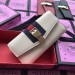 Gucci Sylvie Continental Wallet In White Leather