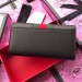 Gucci Sylvie Continental Wallet In Black Leather