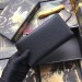 Gucci Zumi Zip Around Wallet In Black Grainy Leather