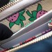 Gucci Zumi Zip Around Wallet With Strawberry Print