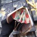 Gucci Zumi Zip Around Wallet With Strawberry Print