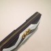 Gucci Black/White GG Marmont Zip Around Wallet