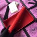 Gucci Red GG Marmont Zip Around Wallet