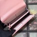 Gucci Light Pink GG Marmont Continental Wallet