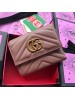 Gucci Nude GG Marmont Matelasse Wallet
