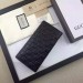 Gucci Icon Continental Wallet In Black Guccissima Leather
