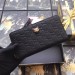 Gucci Zip Around Wallet With Cat In Black Signature Leather