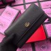 Gucci GG Marmont Continental Wallet In Black Leather