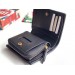 Gucci Black GG Marmont Small Wallet