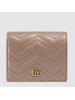 Gucci Dusty Pink GG Marmont Small Wallet