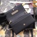 Gucci GG Marmont Chain Wallet In Black Leather