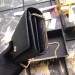 Gucci GG Marmont Chain Wallet In Black Leather