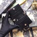 Gucci Black Rajah Chain Card Case Wallet