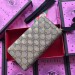 Gucci GG Supreme Bees Zip Around Wallet