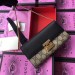 Gucci Padlock Continental Chain Wallet In GG Supreme Canvas