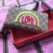 Gucci Rainbow Soft GG Supreme Zip Around Wallet