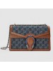 Gucci Dionysus Small Shouler Bag In GG Washed Denim