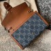 Gucci Dionysus Mini Chain Bag In GG Washed Denim
