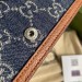 Gucci Dionysus Super Mini Bag In GG Washed Denim