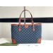 Gucci Ophidia GG Medium Tote In GG Denim