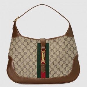 Gucci Jackie 1961 Medium Hobo Bag In GG Supreme