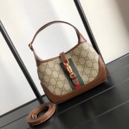 Gucci Jackie 1961 Mini Hobo Bag In GG Supreme