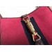 Gucci Jackie 1961 Small Hobo Bag In Red Suede Leather