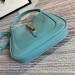 Gucci Jackie 1961 Mini Hobo Bag In Blue Leather