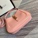 Gucci Jackie 1961 Mini Hobo Bag In Pink Leather