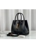 Gucci Jackie 1961 Medium Tote Bag In Black Leather