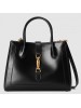 Gucci Jackie 1961 Medium Tote Bag In Black Leather