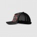 Gucci Black/grey GG Supreme canvas with Kingsnake print baseball hat