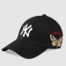 Gucci Black Baseball Cap With NY Yankees™ Patch