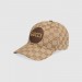 Gucci Beige/brown GG canvas baseball hat