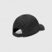 Gucci Black Original GG canvas baseball hat