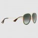 Gucci Aviator Metal Sunglasses 461704-2363