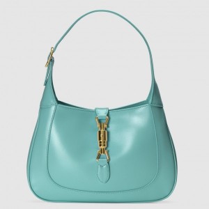 Gucci Jackie 1961 Small Hobo Bag In Light Blue Leather