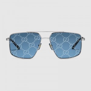 Gucci Aviator sunglasses with GG lens