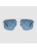 Gucci Aviator sunglasses with GG lens