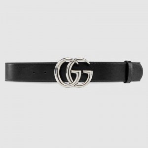 Gucci GG Marmont Black leather belt