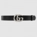 Gucci GG Marmont Black leather belt
