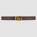 GG Marmont reversible brown leather belt