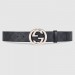 Gucci GG Supreme belt with G buckle