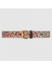Gucci GG Supreme belt with Kingsnake print