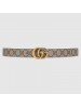 Gucci GG Marmont reversible white leather belt