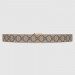 Gucci GG Marmont reversible white leather belt